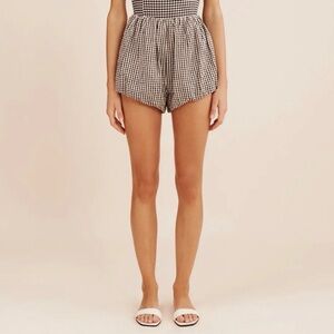 Posse Aurelia Gingham Shorts